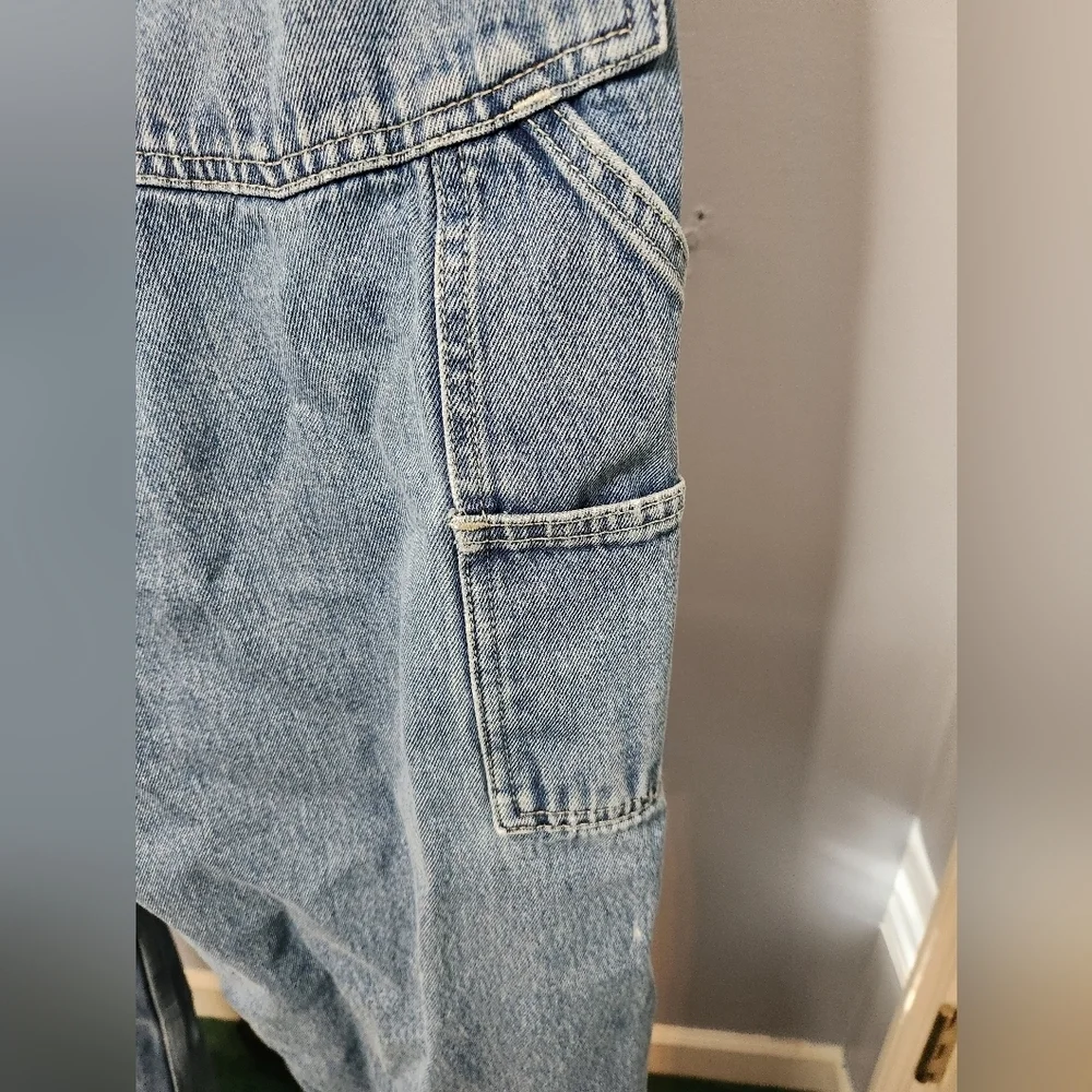 Vintage Levis Carpenter Jeans Relaxed Straight Hong Kong Red Tab Size 38×30 Mens